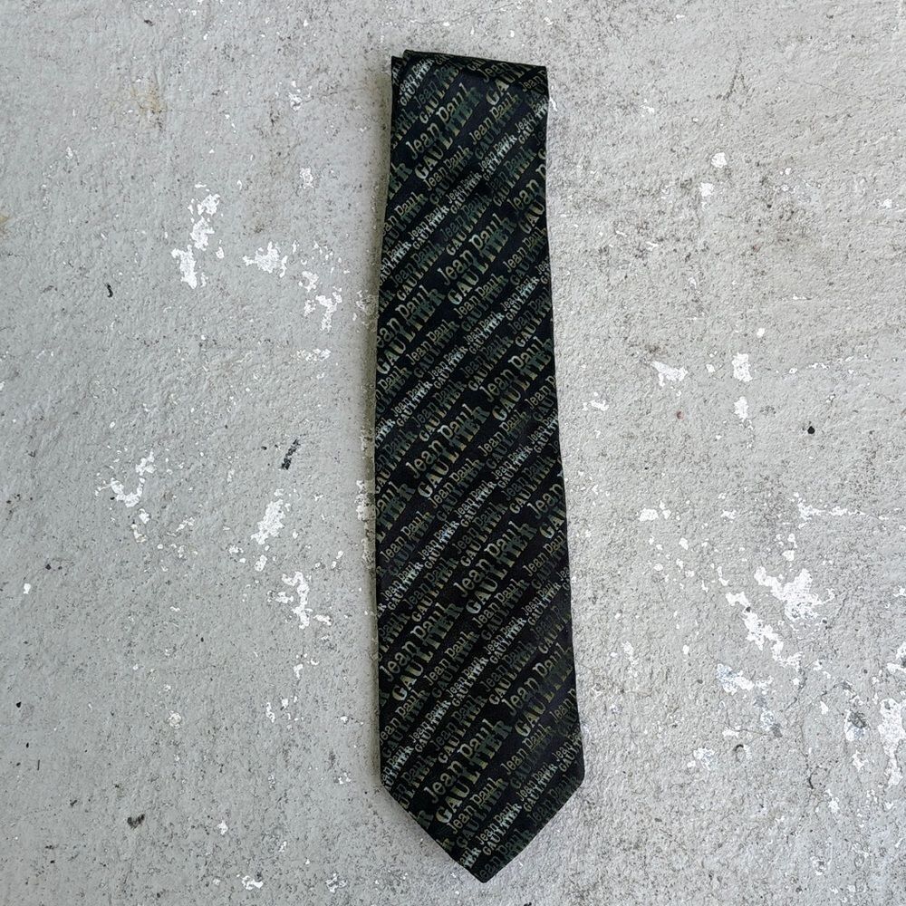 Jean Paul Gaultier silk tie